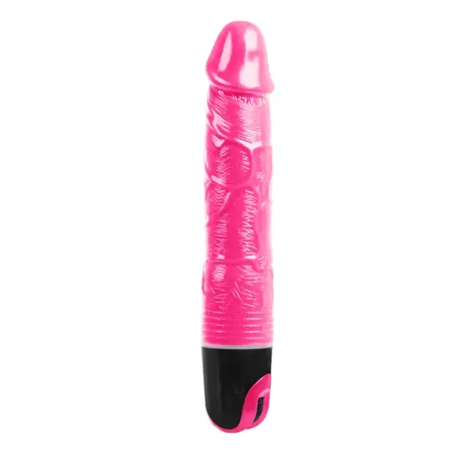 Baile - Vibrator Realistic Pink. Piękny różowy wibrator z potężnymi wibracjami, zapewniające intensywną przyjemność