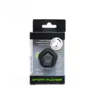 Sport Fucker - Pentagon Ring Black. Elastyczny silikonowy pierścień erekcyjny, który przedłuża przyjemność, oferując wygodę i dopasowanie