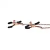 Sportsheets - S&amp;M Brat Charmed Nipple Clamps. Eleganckie zaciski na sutki dla lubiących podkreślać swoją niegrzeczną stronę