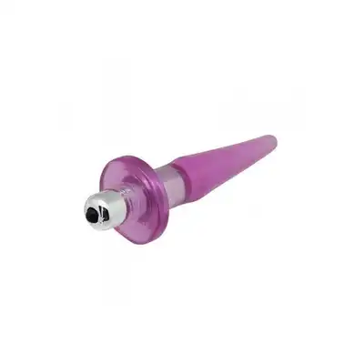 Toyz4Lovers - Vibrating Anal Plug Pink. Różowy wibrujący korek analny o miękkim materiale dla intensywnej stymulacji