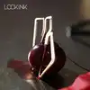 LOCKINK - Nipple Clamps Gold. Złote zaciski na sutki o wyjątkowym i eleganckim designie