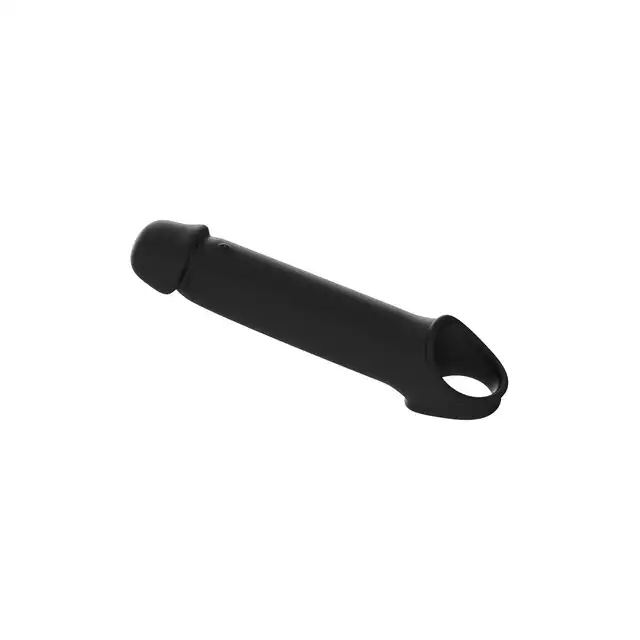 DreamToys - Ramrod Vibrating Extender With Remote. Wibrująca przedłużka na penisa, która łączy dodatkową długość z ekscytującymi wibracjami