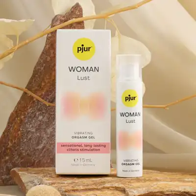 Pjur - Woman Lust Vibrating Orgasm Gel 15ml. Źel stymulujący na łechtaczkę, zapewnia do 15 minut intensywnych doznań i wibracji