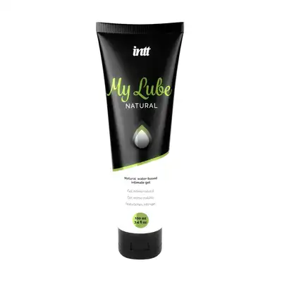 Intt - MyLube Natural Waterbased 100ml. Naturalny żel intymny na bazie wody dla doskonałego nawilżenia i komfortu