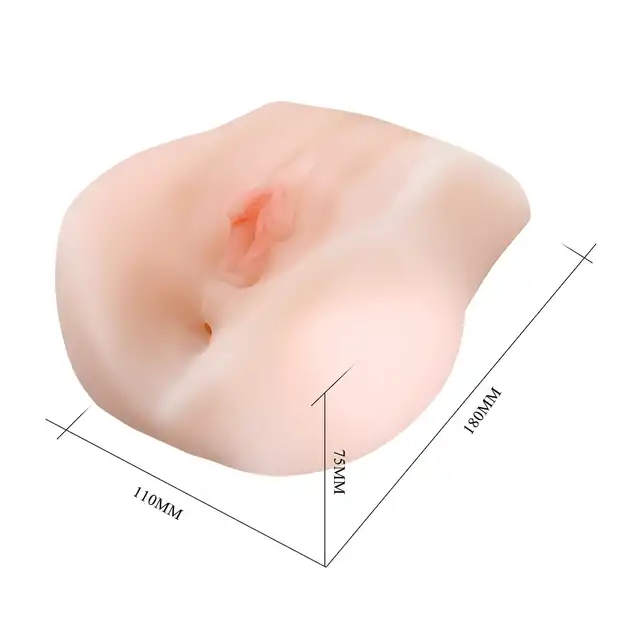 Baile - Passionate Pussy&amp;Ass. Masturbator pochwa i ciasny tyłek, stworzona z realistycznego materiału dla intensywnych doznań
