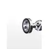ToyJoy - Diamond Star Beads L. Korek analny z trzema stymulacyjnymi koralikami i podstawą ozdobioną srebrnym klejnotem