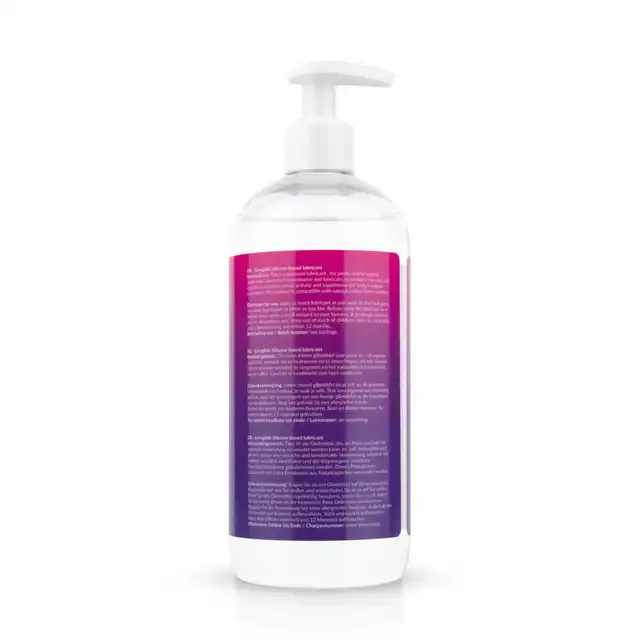 Easy Glide - Silicone Lubricant 500 ml. Silikonowy żel intymny o nietłustej formule, zapewniający długotrwałą gładkość i poślizg
