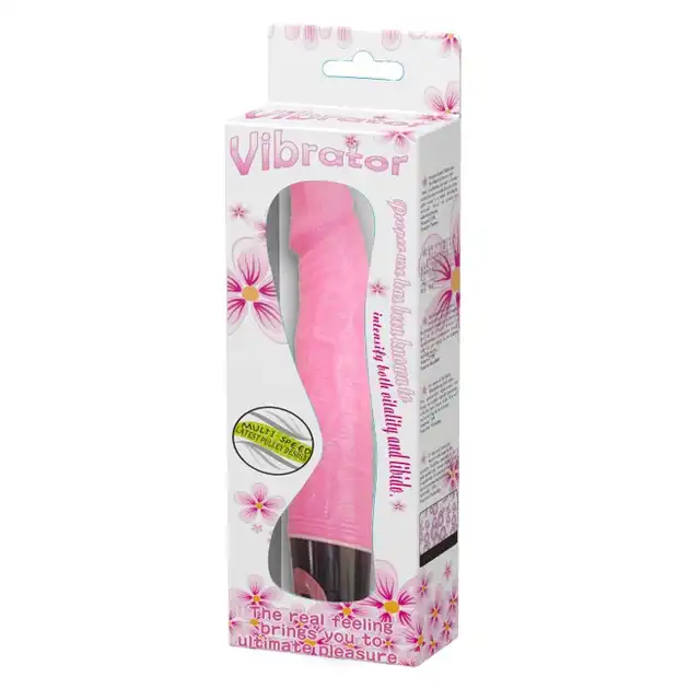 Baile - Vibrator Pink. Realistyczny różowy wibrator, doskonałe połączenie elegancji i stymulacji dla niezapomnianych orgazmów