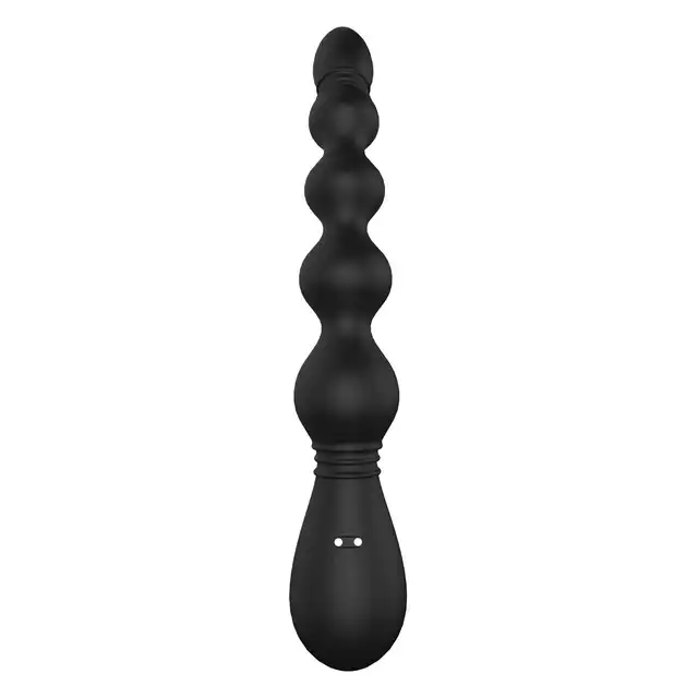 Dream Toys - Essentals Anal Flexi Beads. Korek analny, który zapewnia intensywne, wielopoziomowe doznania, elastyczność materiału i różnorodność wibracji