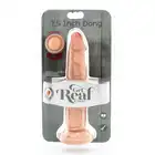 Get Real - Dual Density Dong 7.5 inch. Realistyczne dildo z naturalnym kształtem i podwójną gęstością, głęboka stymulacja
