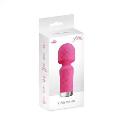 Yoba - King Wand Pink USB. Mini urocza magiczna różdżka w kolorze różowym. Doskonały towarzysz na każdą chwilę