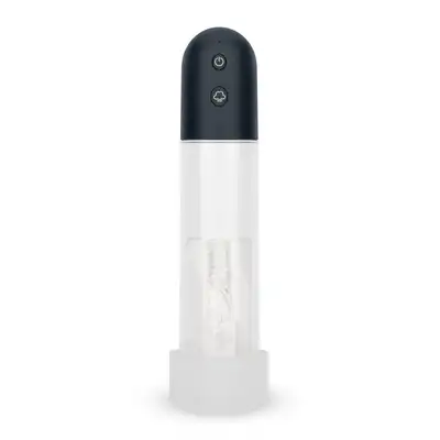Boners - Automatic Penis Pump with Masturbator. Automatyczna pompka z funkcją masturbacji dla większego obwodu i objętości
