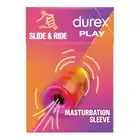 Durex Play - Slide &amp; Ride. Masturbator w formie elastycznego rękawa, super stymulacyjna struktura wewnętrzna zapewnia niezapomniane doznania