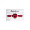 Sportsheets - SM Amour Ball Gag Red. Oddychający knebel kulkowy w kształcie serca dla miłośników BDSM