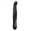 Temptasia - Lazarus Thrusting Dildo Black. Ruchome dildo o intensywnym ruchu posuwistym, optymalna stymulacja i przyjemność