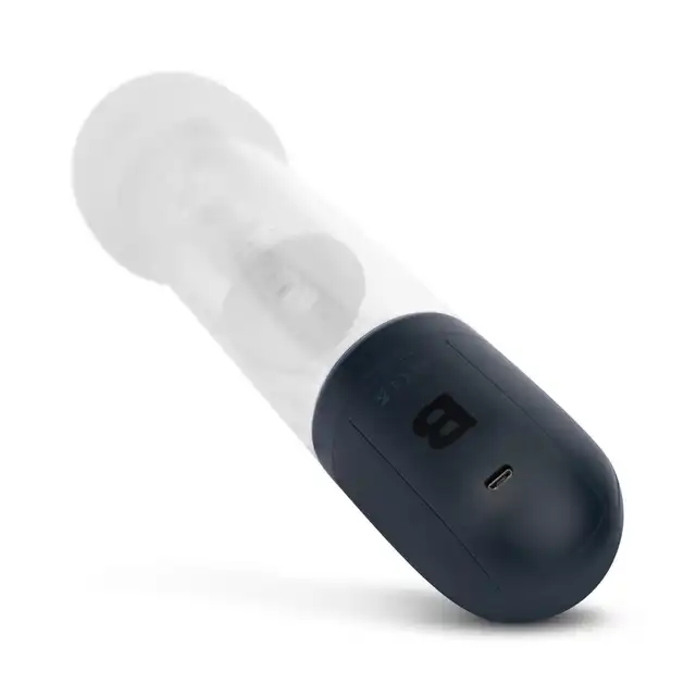 Boners - Automatic Penis Pump with Masturbator. Automatyczna pompka z funkcją masturbacji dla większego obwodu i objętości