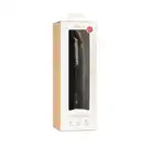 EasyToys - Dildo Without Balls 17.5 cm Black. Realistyczne czarne dildo o prostym trzonie i wyraźną żołędzią