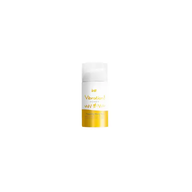 Intt - Vibration! Honey Tingling Effect Gel. Super stymulujący żel do miejsc intymnych o miodowym aromacie, wibrator w płynie