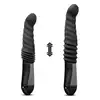 Temptasia - Lazarus Thrusting Dildo Black. Ruchome dildo o intensywnym ruchu posuwistym, optymalna stymulacja i przyjemność