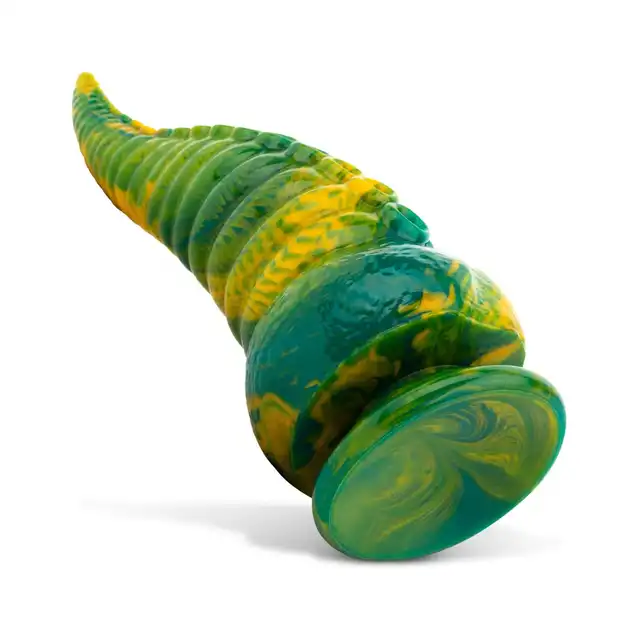 Mythical Mates Tentacle Delight. Dildo o długości 22 cm z przyssawką w żywych kolorach