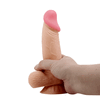 Pretty Love - Sliding Skin 7,6". Realistyczne dildo z ruchomą skórą, mocną przyssawką i żyłkowatym trzonem