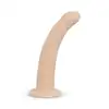 EasyToys - Banger Strap Skin. Elastyczny strapon z gładkim dildo, regulowane paski dla idealnego dopasowania