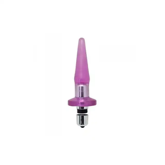 Toyz4Lovers - Vibrating Anal Plug Pink. Różowy wibrujący korek analny o miękkim materiale dla intensywnej stymulacji