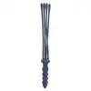 Taboom - Silicone Whip and Plug Blue. Innowacyjny duet, łączący elastyczny pejcz z korkiem analnym, oferujący wszechstronność i intensywne doznania