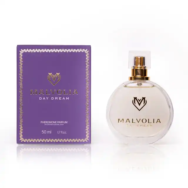 Malvolia - Day Dream For Woman 50ml. Feromony damskie o uwodzicielskiej kompozycji, łączą w sobie nuty pomarańczy, jaśminu i białego piżma