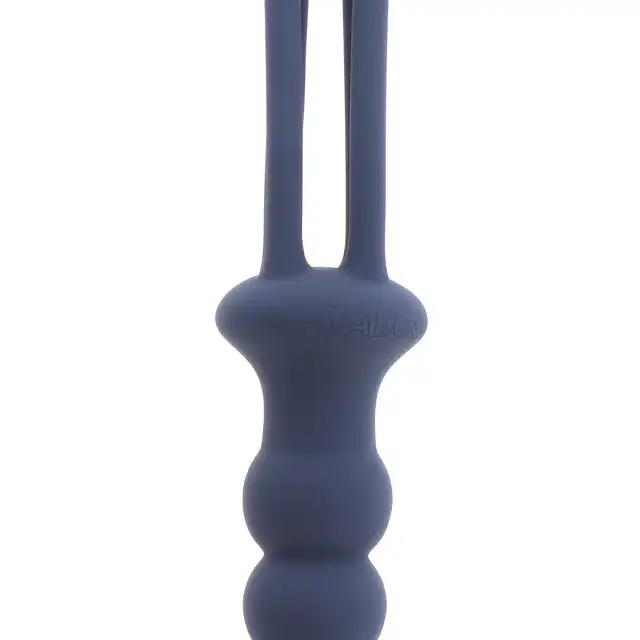 Taboom - Silicone Whip and Plug Blue. Innowacyjny duet, łączący elastyczny pejcz z korkiem analnym, oferujący wszechstronność i intensywne doznania