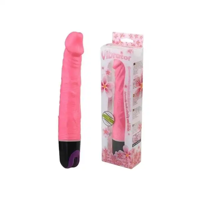 Baile - Vibrator Pink. Realistyczny różowy wibrator, doskonałe połączenie elegancji i stymulacji dla niezapomnianych orgazmów
