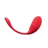 Lovense - Vulse Vibrating Egg Red. Innowacyjne jajeczko sterowane aplikacją, szybkie pchnięcia i intensywne wibrcje