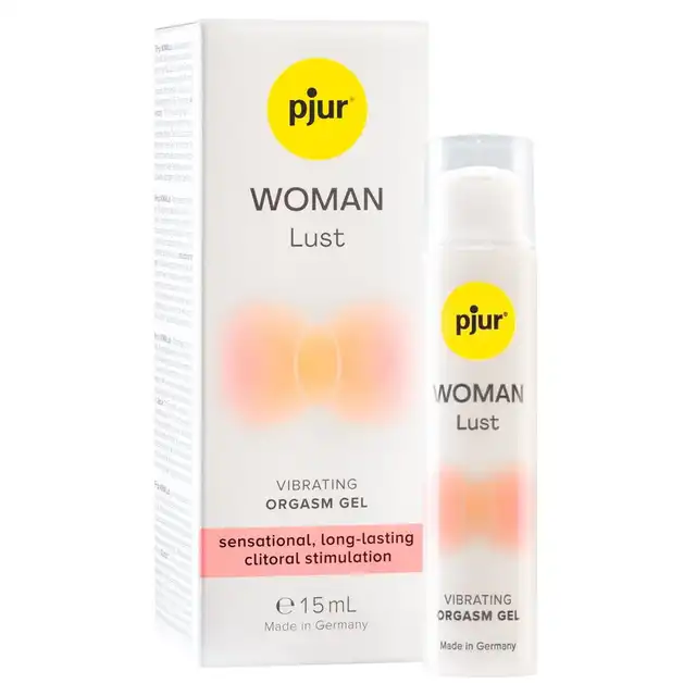 Pjur - Woman Lust Vibrating Orgasm Gel 15ml. Źel stymulujący na łechtaczkę, zapewnia do 15 minut intensywnych doznań i wibracji