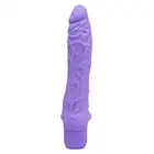 Toy Joy - Classic Large Vibrator Purple. Realistyczny wibrator z 7 trybami wibracji i jedwabiście gładkim silikonem dla intensywnej, klasycznej przyjemności.