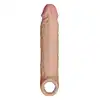Shaft - Vibrating Sheath Size 1 Model F - nakładka na penisa z innowacyjnego silikonu przypominającego skórę!