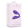 Wellness - Duo Purple. Wszechstronny wibrator dla par, intensywna stymulacja solo i w parze, elastyczny korpus i mocne wibracje