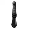 Temptasia - Lazarus Thrusting Dildo Black. Ruchome dildo o intensywnym ruchu posuwistym, optymalna stymulacja i przyjemność