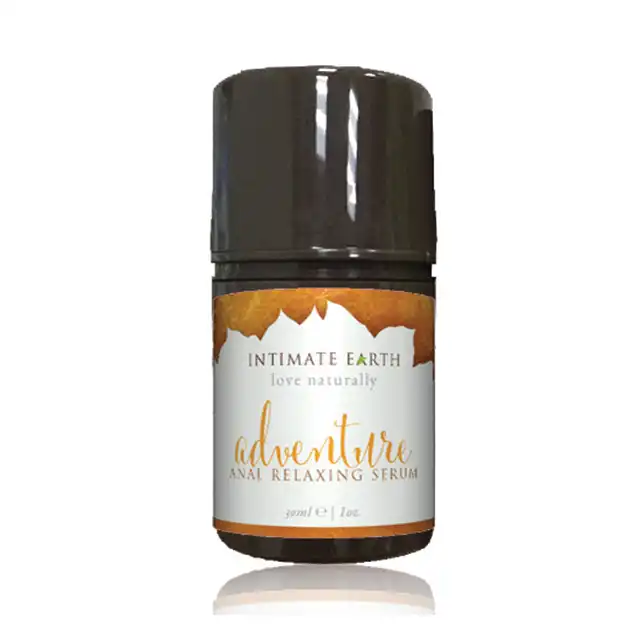 Intimate Earth - Adventure Anal Relaxing Serum. Naturalny żel rozluźniający odbyt, wzbogacony o ekstrakt z goździków