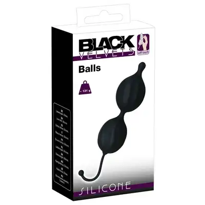 Black Velvets - Balls 131g. Kulki gejszy z obciążeniem, zapewniające wzmocnienie mięśni, o miękkiej i jedwabistej teksturze
