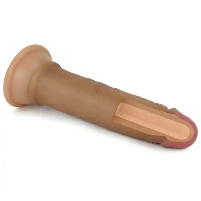 LoveToy - Nature Cock 7 cali. Dildo realistyczne z przyssawką, o podwójnej gęstości, realistyczne doznania i wszechstronność