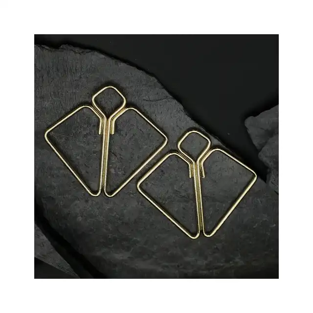 LOCKINK - Nipple Clamps Gold. Złote zaciski na sutki o wyjątkowym i eleganckim designie