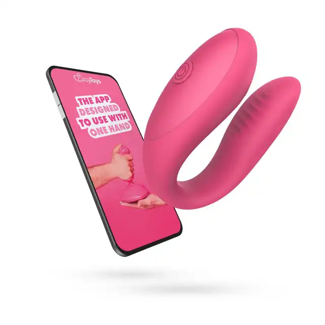 EasyToys - Easy Connect Orion. Wibrator dla par zapewnia jednoczesną stymulację punktu G i łechtaczki oraz dodatkową przyjemność dla partnera
