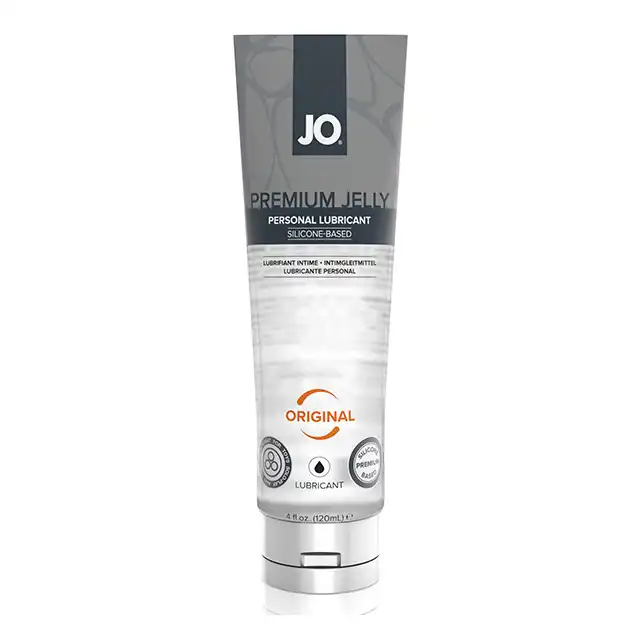 System Jo - Premium Jelly Lubricant Silicone Original 120ml. Silikonowy lubrykant o rozwijającej się konsystencji. Od formy galaretki, po super gładki poślizg