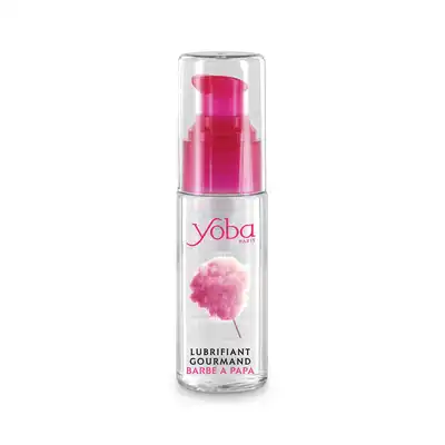 Yoba Paris - Cotton Candy Lubricant 50ml. Smakowy lubrykant o słodkim smaku i zapachu waty cukrowej