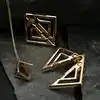 LOCKINK - Adjustable Nipple Clamps with Light Pendant Gold. Regulowane zaciski na sutki z zawieszką pięknie odbijającą światło