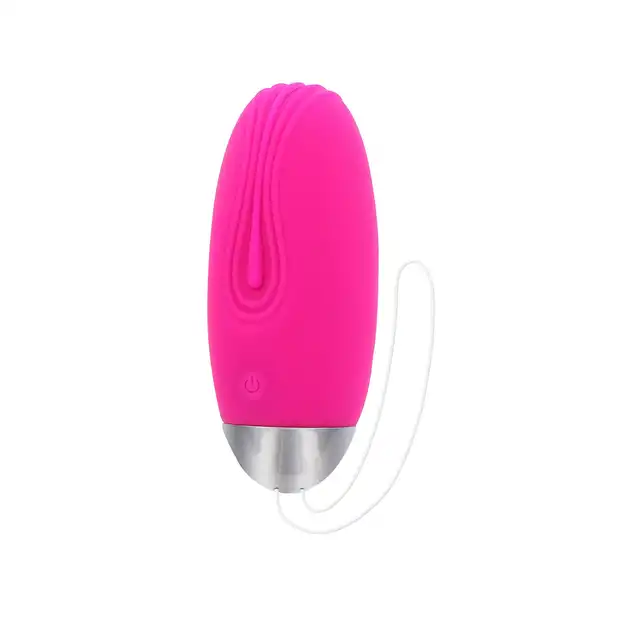 ToyJoy - Funky Remote Egg. Silikonowe jajko wibrujące z wieloma trybami wibracji i pulsacji, wyposażone w pilot do zdalnego sterowania