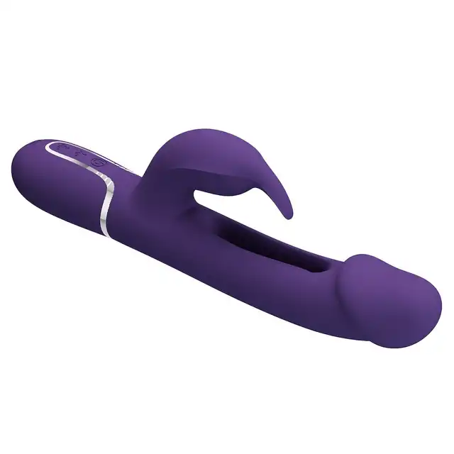 Pretty Love - Kampas Purple. Wibrator króliczek z dwoma silnikami i dodatkowymi funkcjami stymulacji, oferuje intensywne doznania