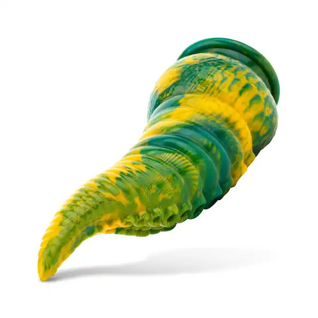 Mythical Mates Tentacle Delight. Dildo o długości 22 cm z przyssawką w żywych kolorach