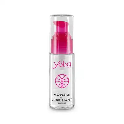 Yoba Paris - Lube &amp; Massage Silicone 50ml. Żel do masażu i lubrykant intymny 2 w 1, na bazie silikonu, oferuje długi czas działania i wszechstronność