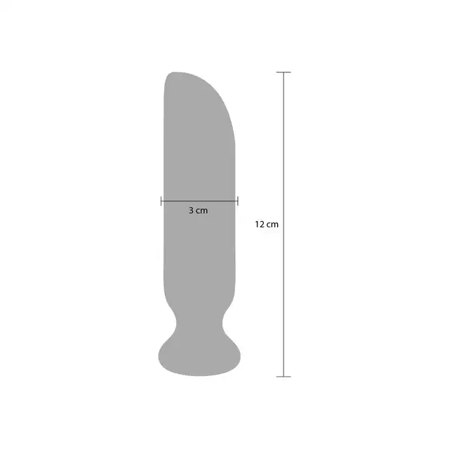 Buttocks - The Gracious Buttplug. Wibrujący korek analny o potężnym silniku, wyposażony w 7 trybów i 3 prędkości wibracji, z możliwością sterowania zdalnego